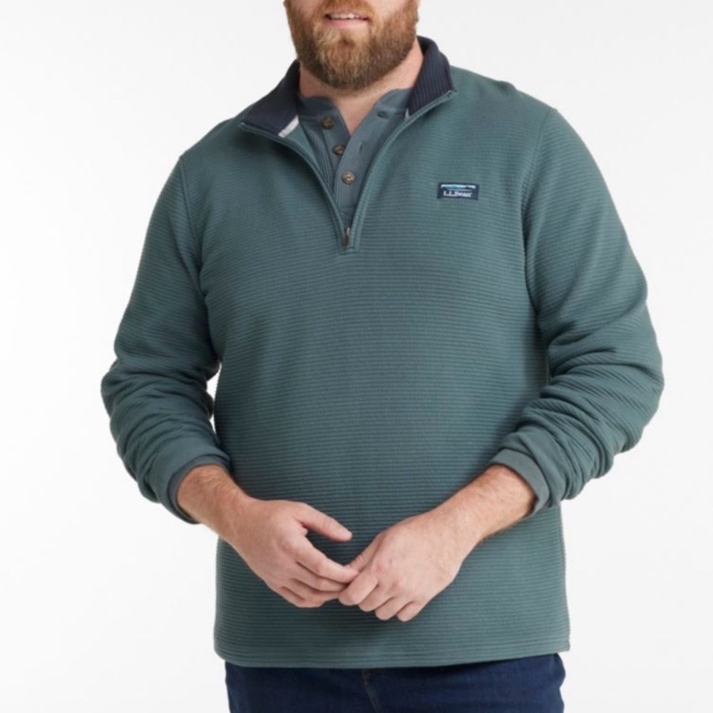 LLBean Men's Quarter-Zip Pullover